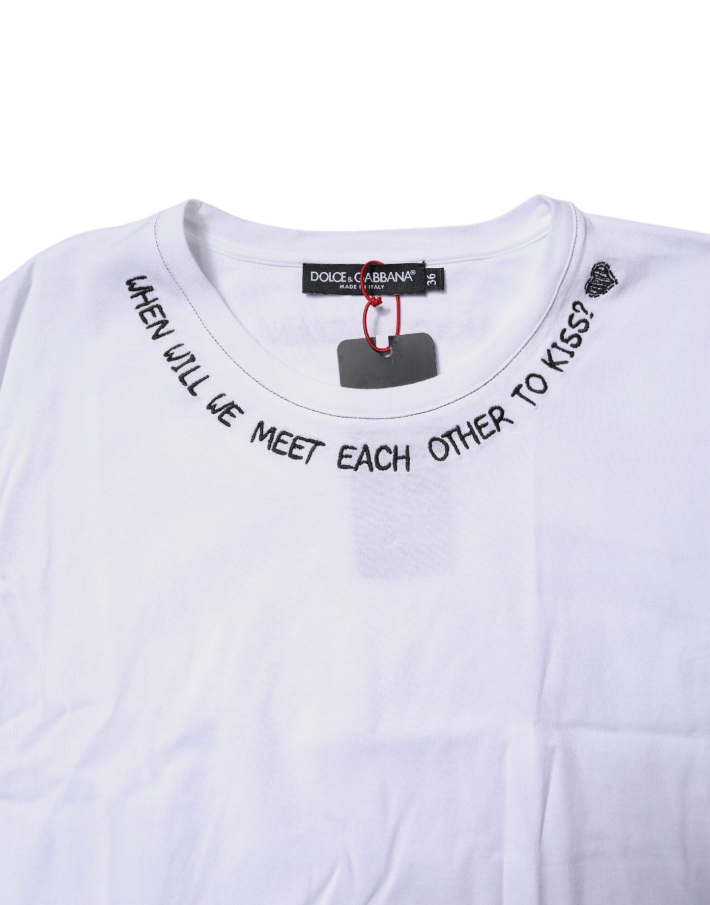 White Cotton Sleeveless Printed Tank T-shirt