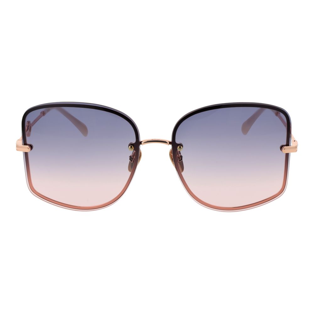 Maje Rose Gold Metal Sunglasses