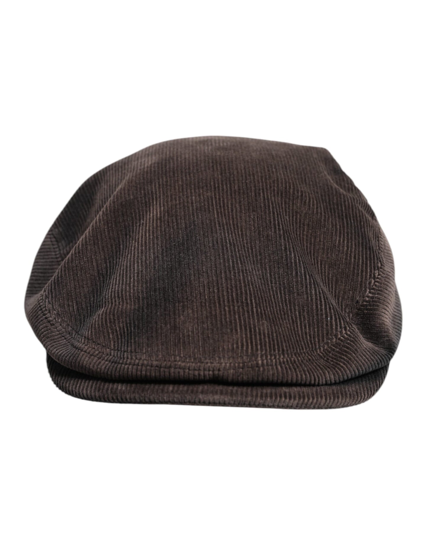 Brown Cotton Newsboy Capello Cabbie Hat