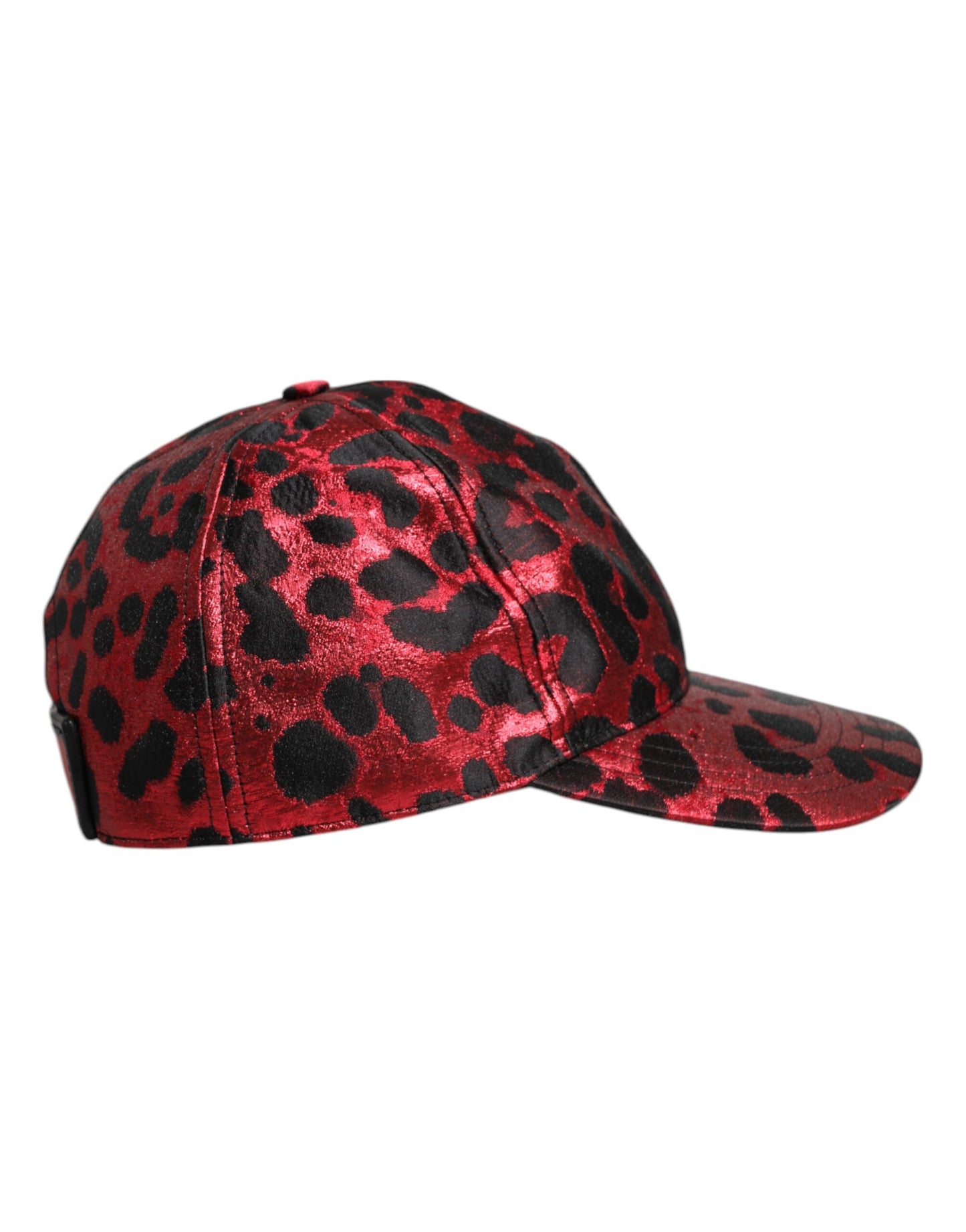 Red Leopard DG Logo 6 Panels Baseball Cap