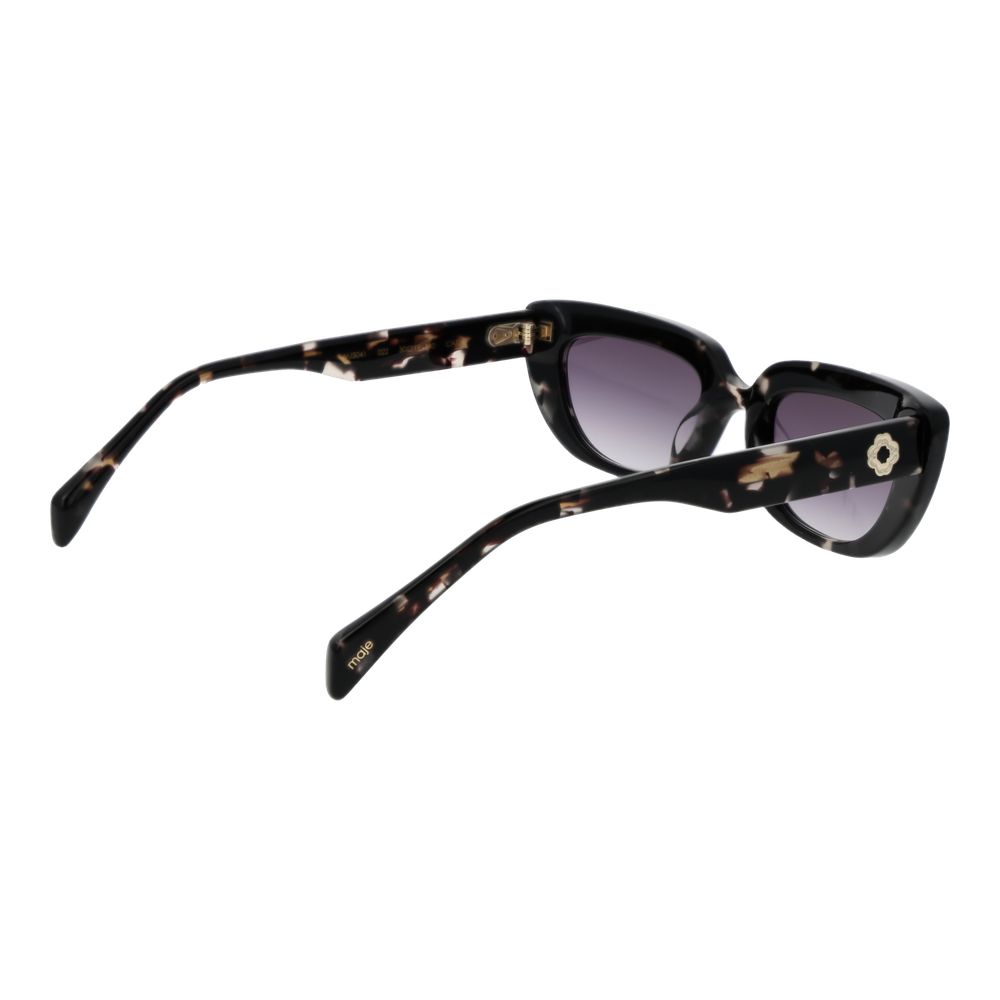 Maje Black Acetate Sunglasses