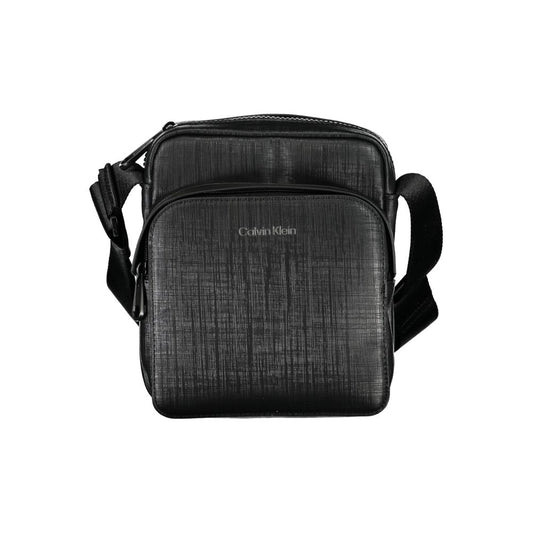 Calvin Klein Black Polyester Shoulder Bag