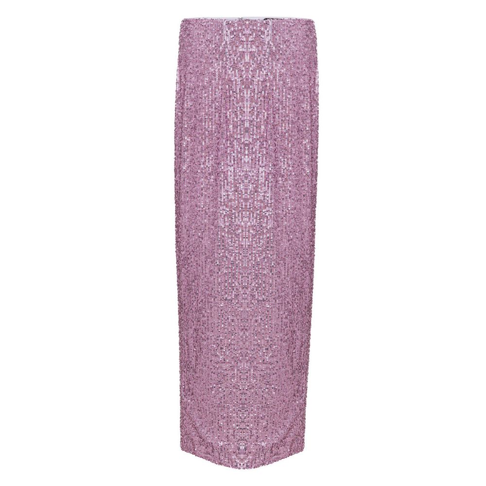 Pink Polyester Skirt