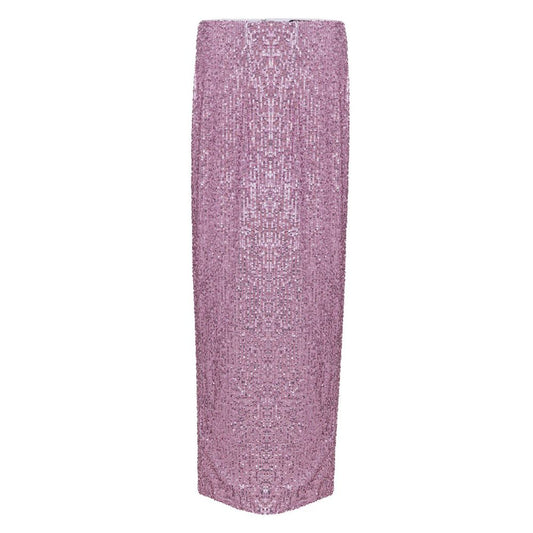 Pink Polyester Skirt