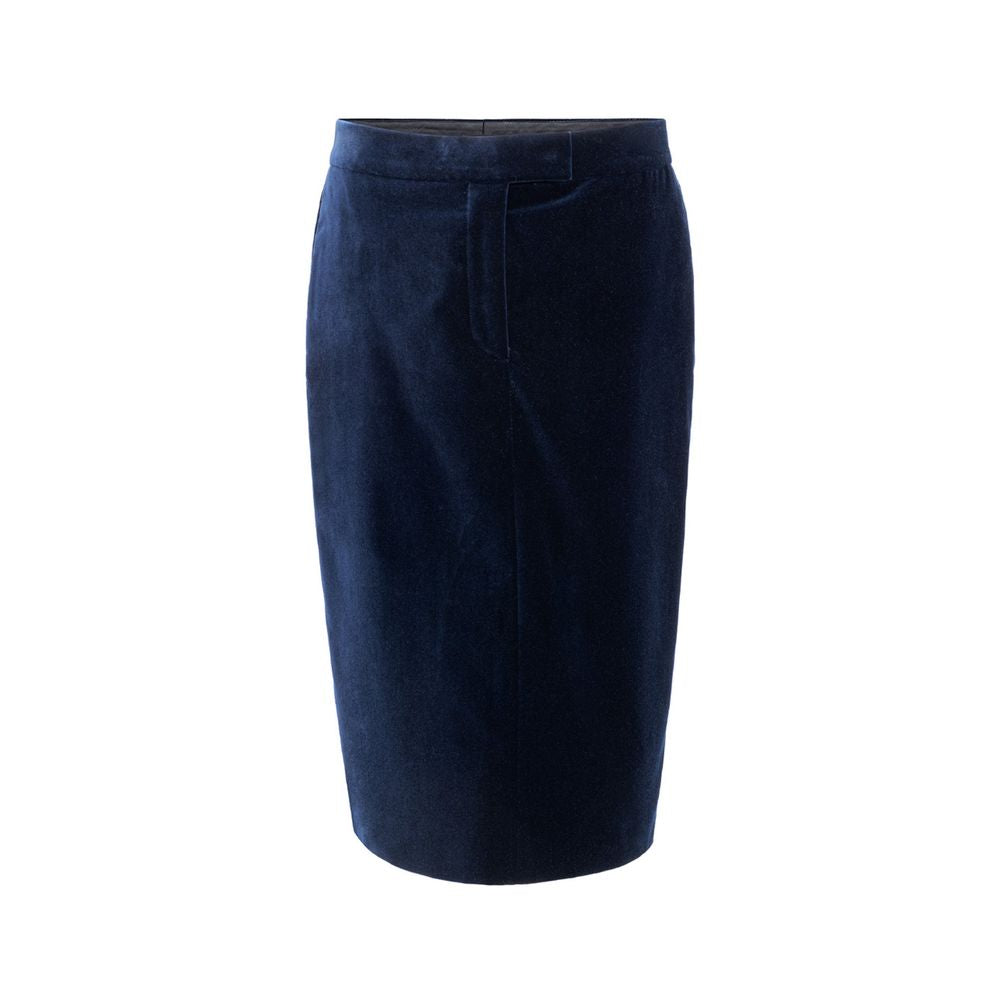 Blue Cotton Skirt