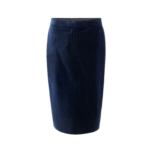 Blue Cotton Skirt