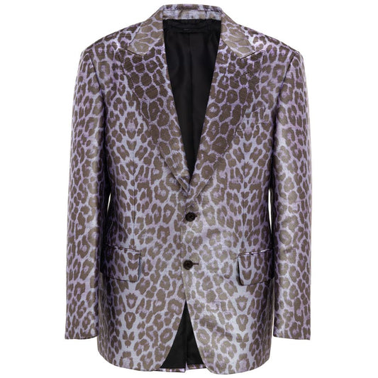 Tom Ford Purple Viscose Blazer