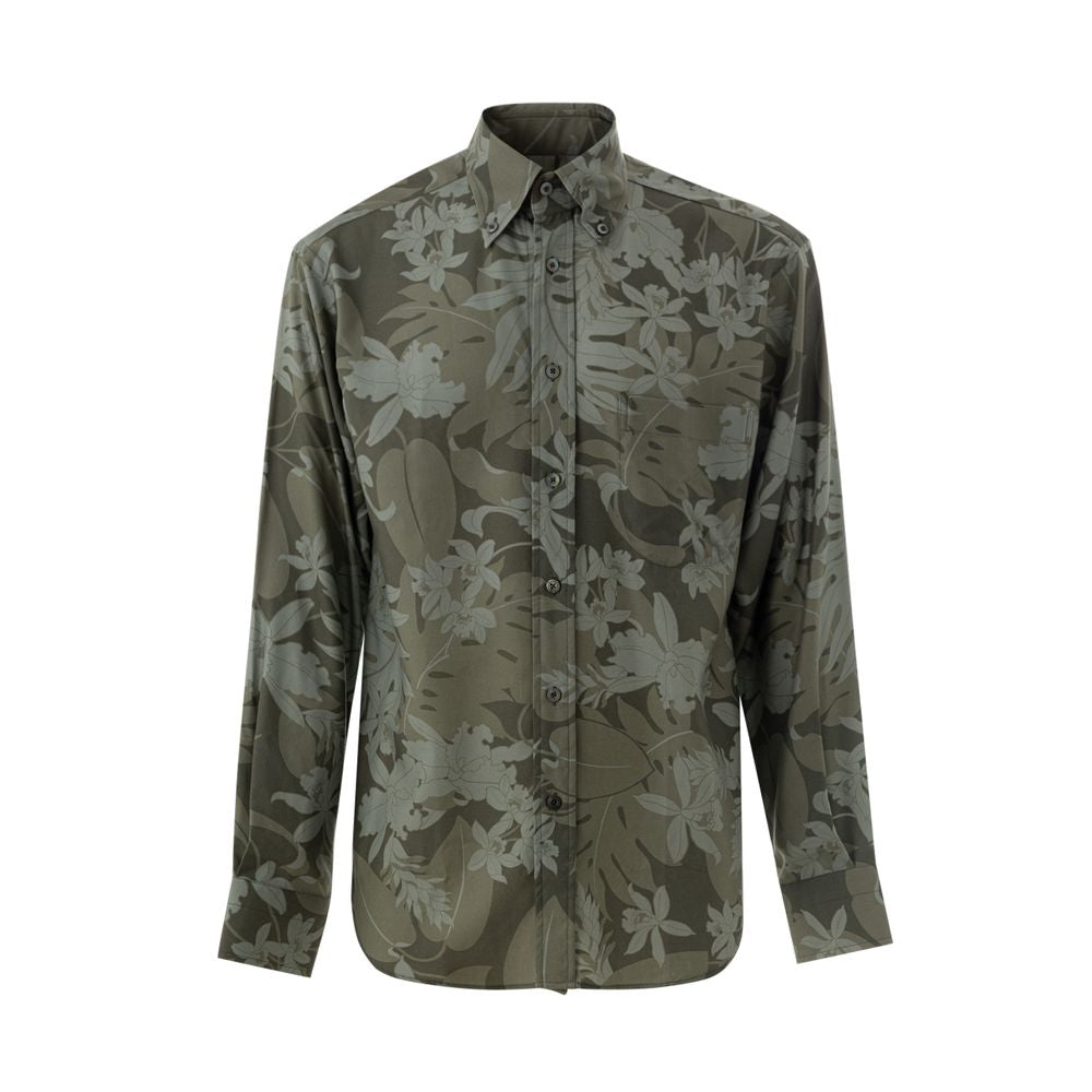 Green Lyocell Shirt