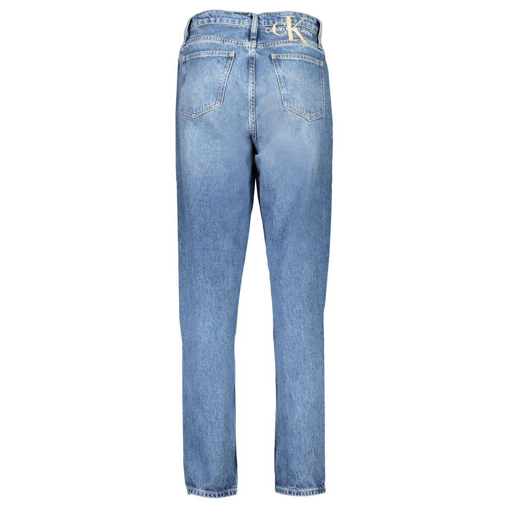 Calvin Klein Blue Cotton Jeans Denim