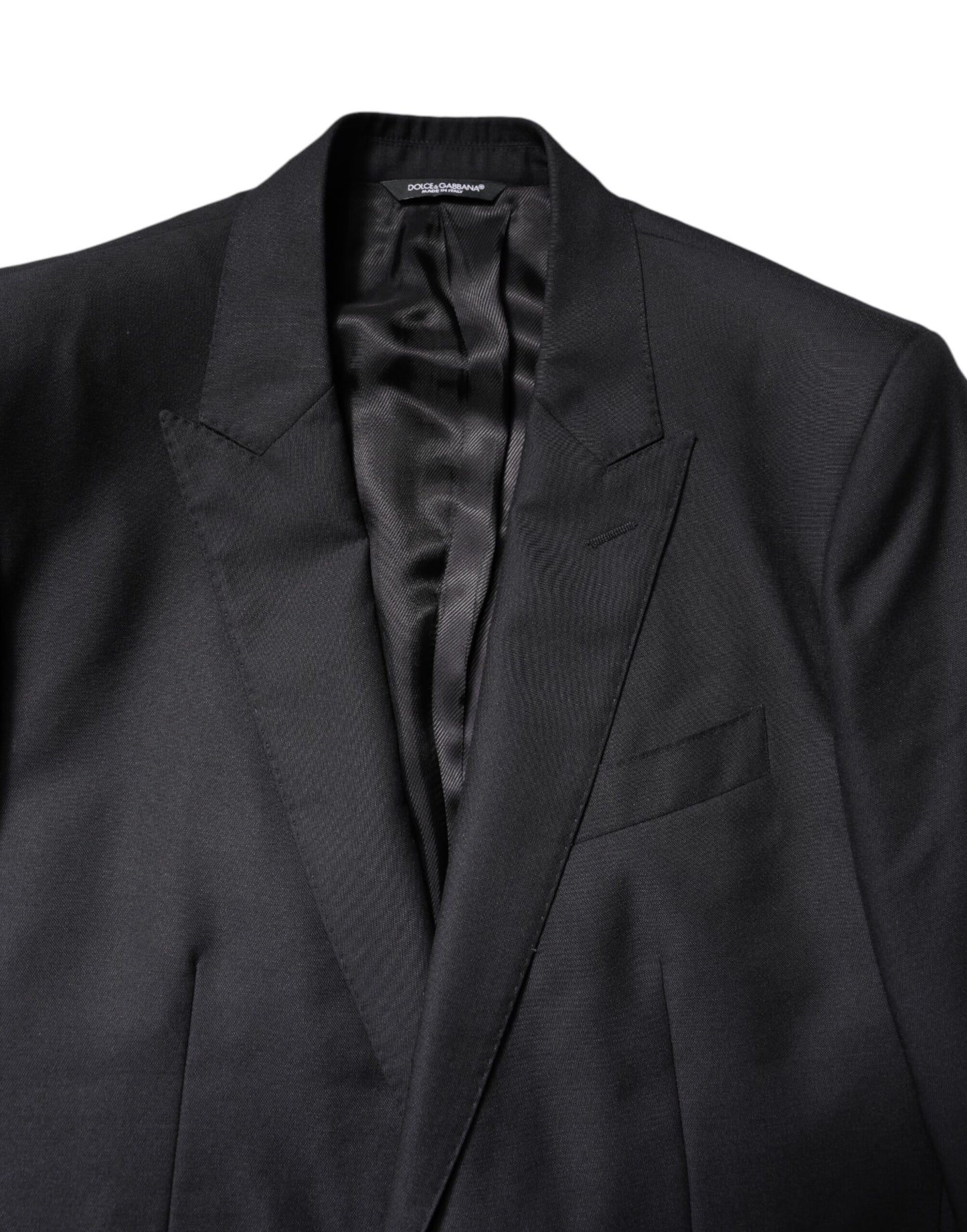 Blue MARTINI Wool Formal 3 Piece Suit