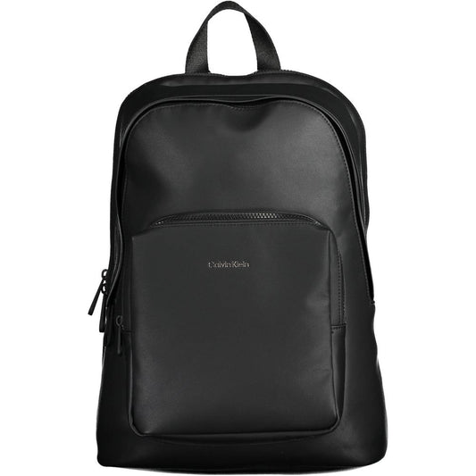 Calvin Klein Black Polyester Backpack