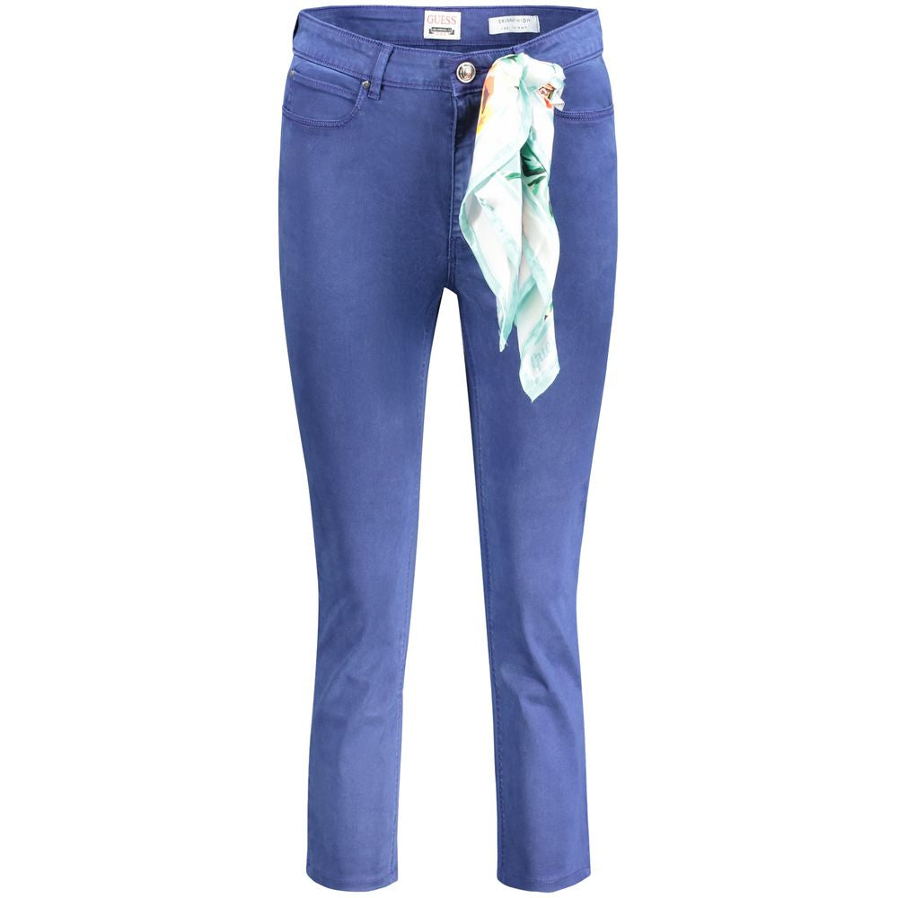 Guess Jeans Blue Cotton Women's Skinny Jean