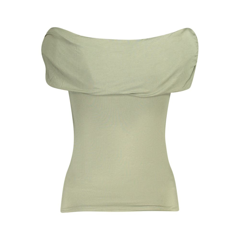 Guess Jeans Green Modal T-Shirt