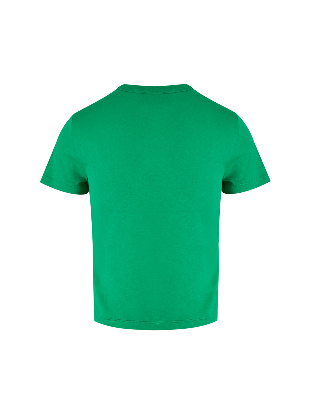 Green Cotton Logo T-Shirt