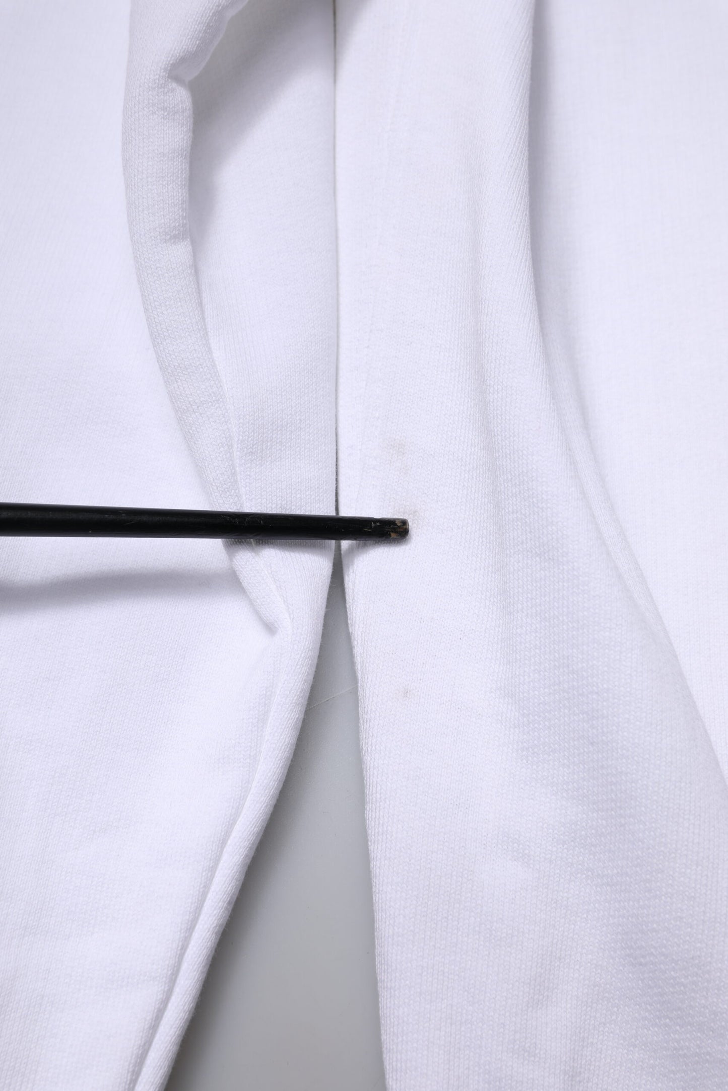 Dolce & Gabbana White Logo Cotton Crew Neck Pullover Sweater