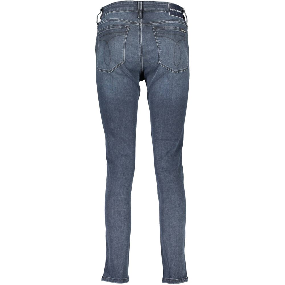 Calvin Klein Blue Cotton Jeans Denim