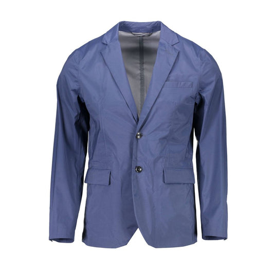 Gant Blue Nylon Men Jacket