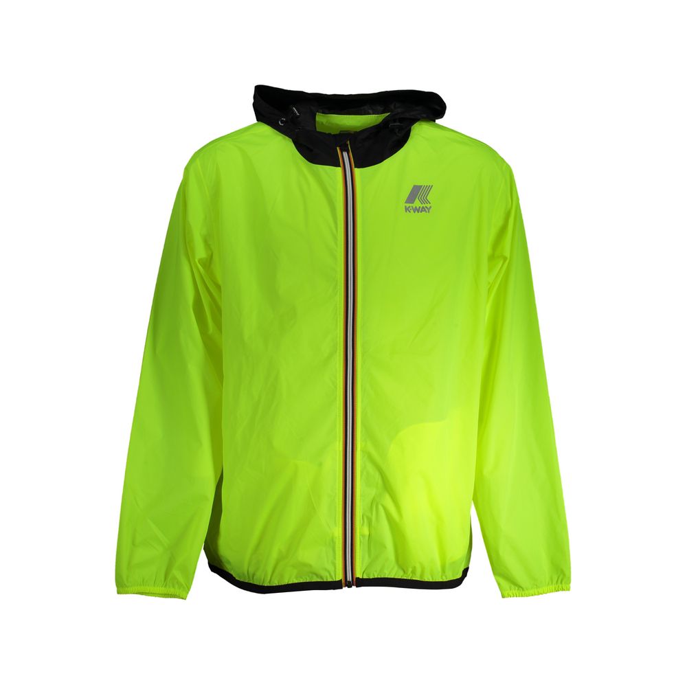 K-WAY Yellow Polyamide Jackets & Coat