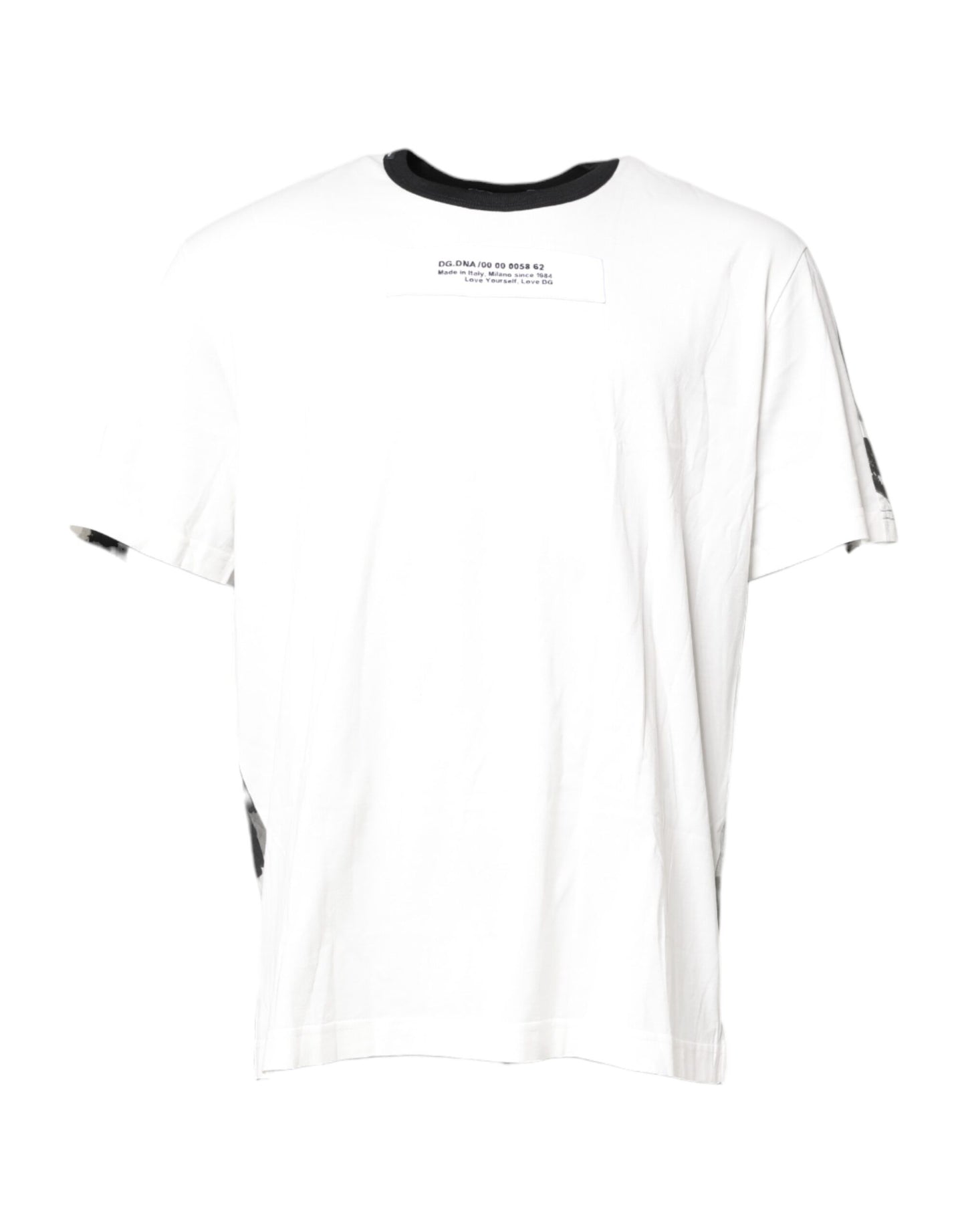 Dolce & Gabbana Multicolor Camouflage Crew Neck T-shirt