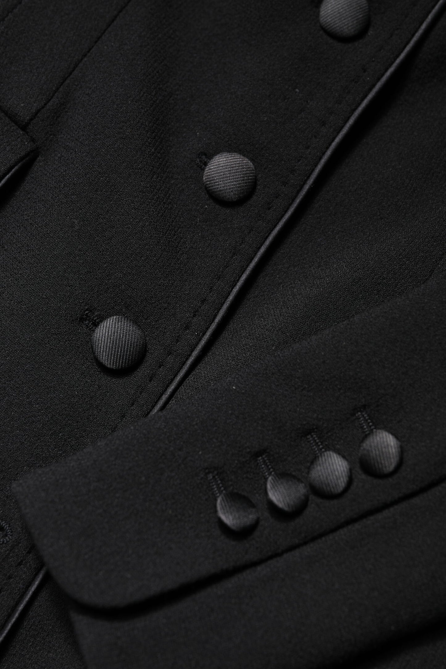 Black Wool Off Shoulder A-line Mini Dress