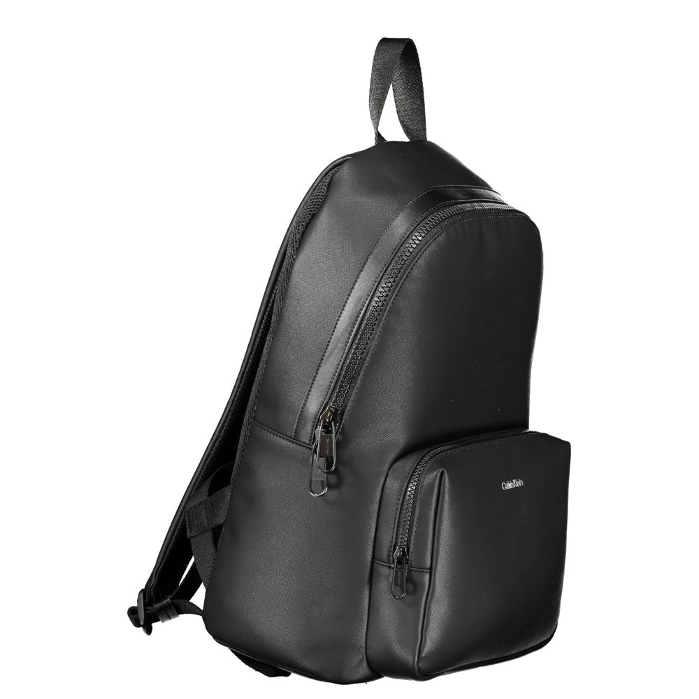 Calvin Klein Black Polyester Backpack