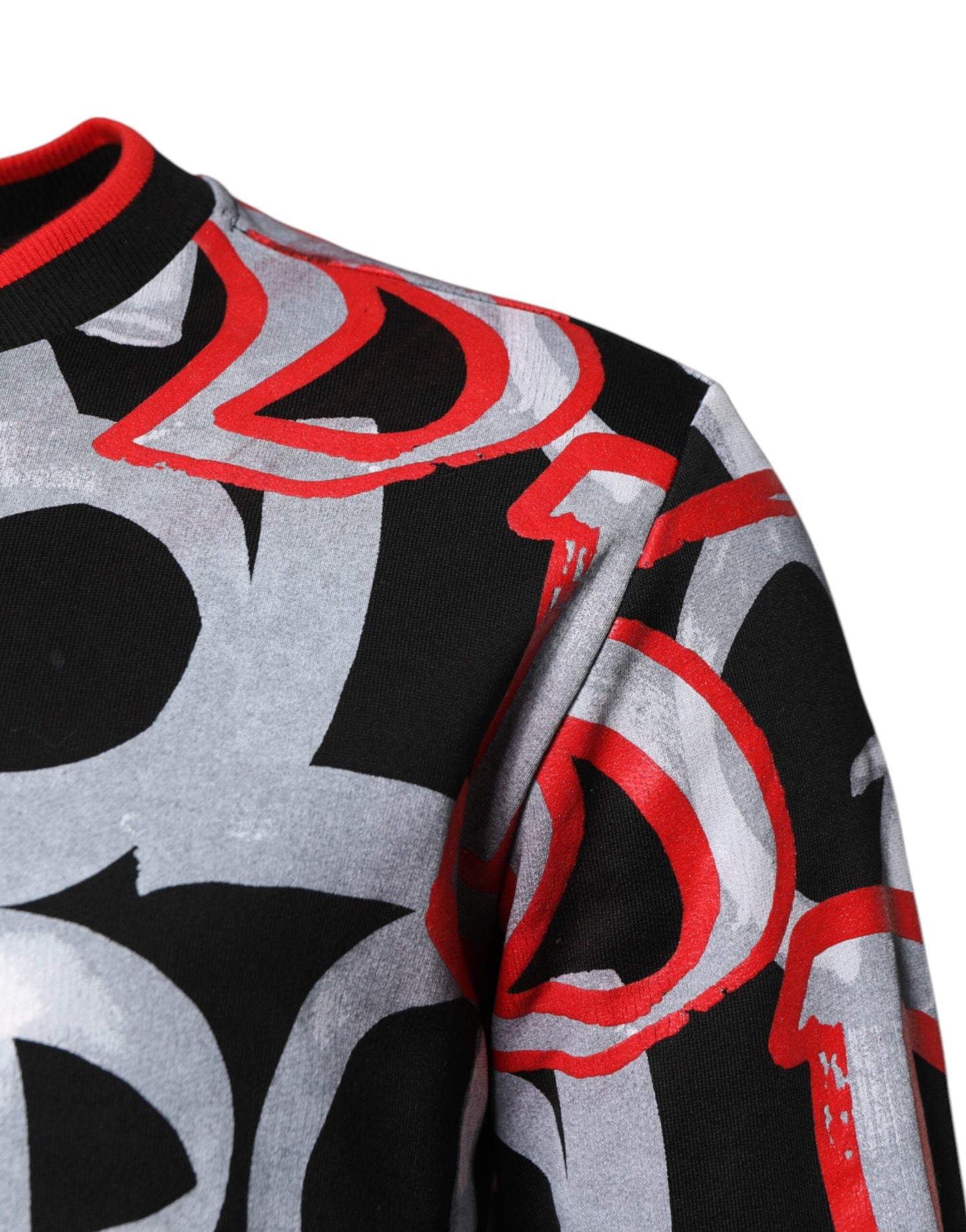 Multicolor Logo Monogram Crew Neck Sweater