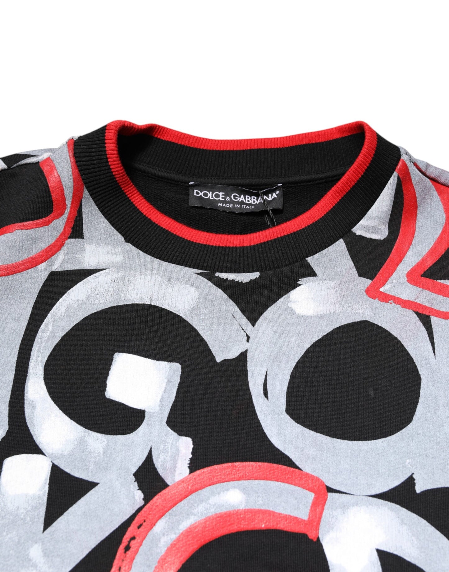 Multicolor Logo Monogram Crew Neck Sweater