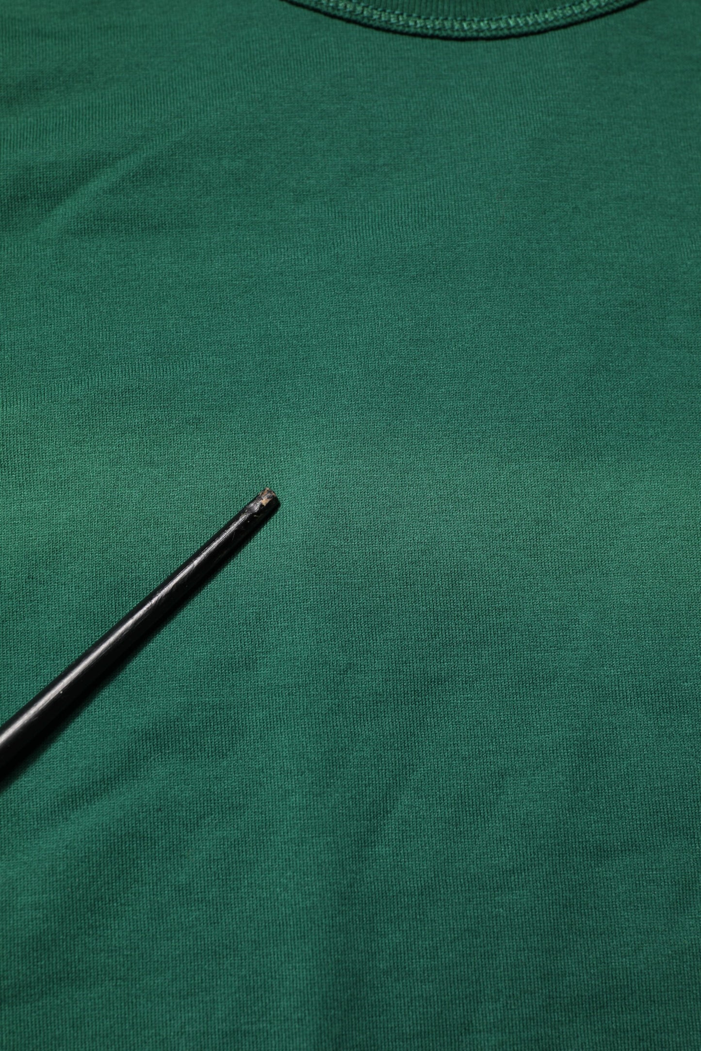 Green Cotton DG Plaque Round Neck T-shirt