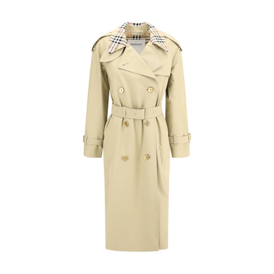 Castleford Trench Coat with Archive Check collar