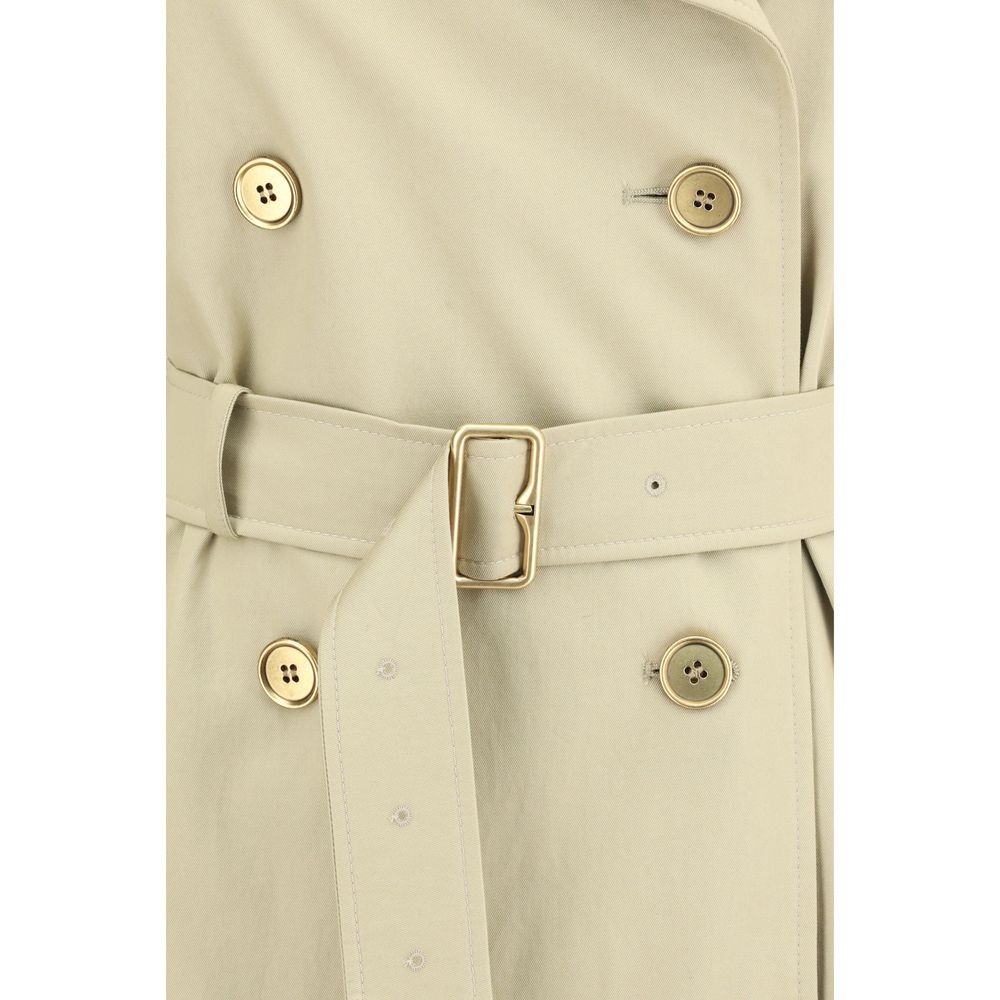 Castleford Trench Coat with Archive Check collar