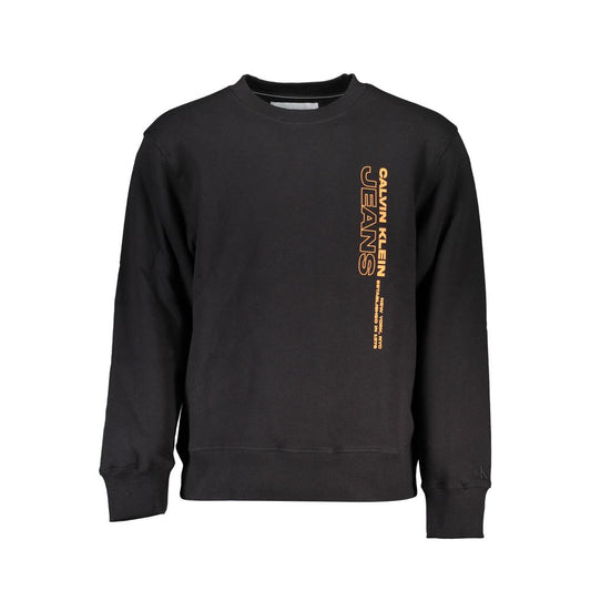 Calvin Klein Black Cotton Sweatshirt