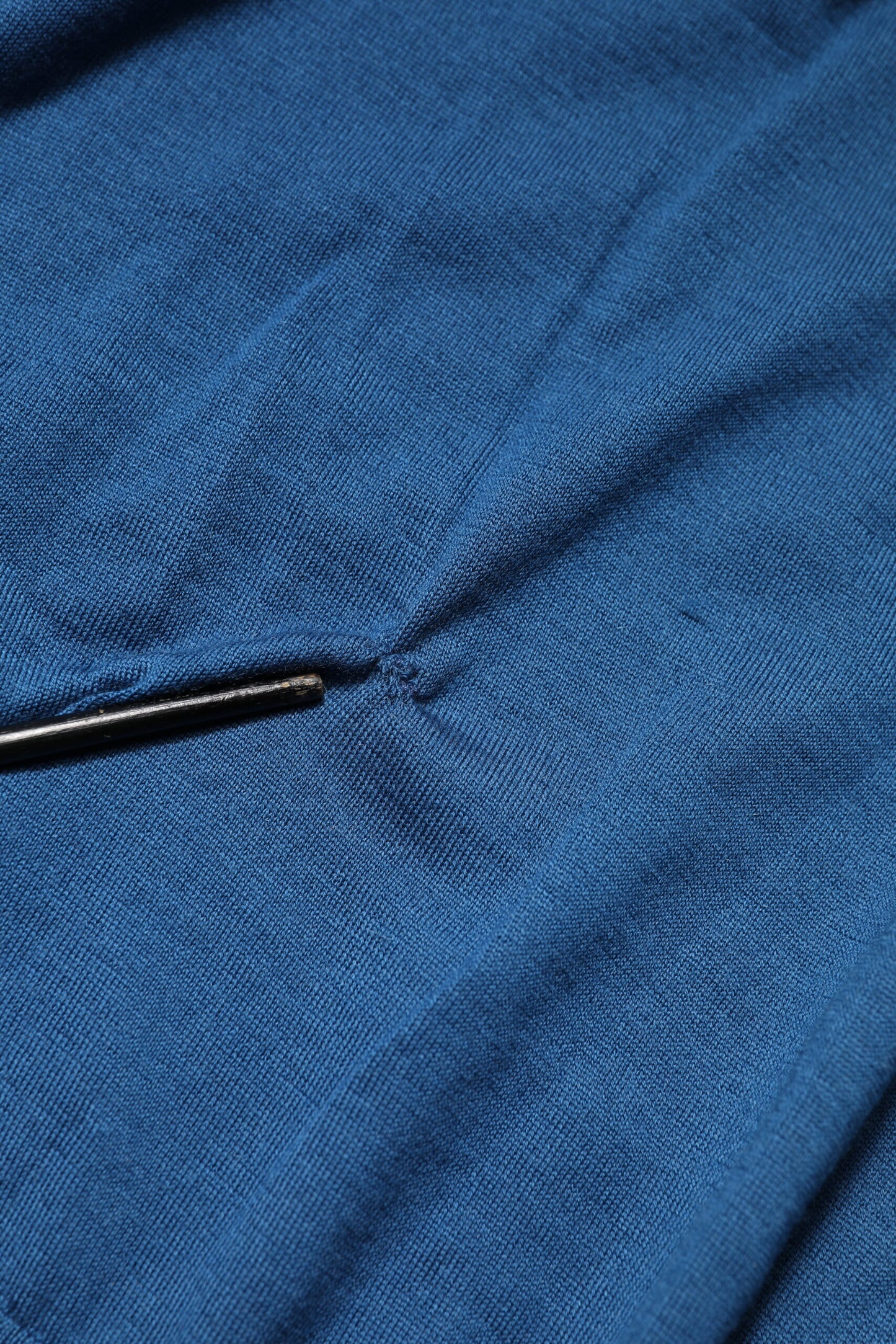 Dolce & Gabbana Blue Cashmere Crew Neck Sweatshirt Sweater