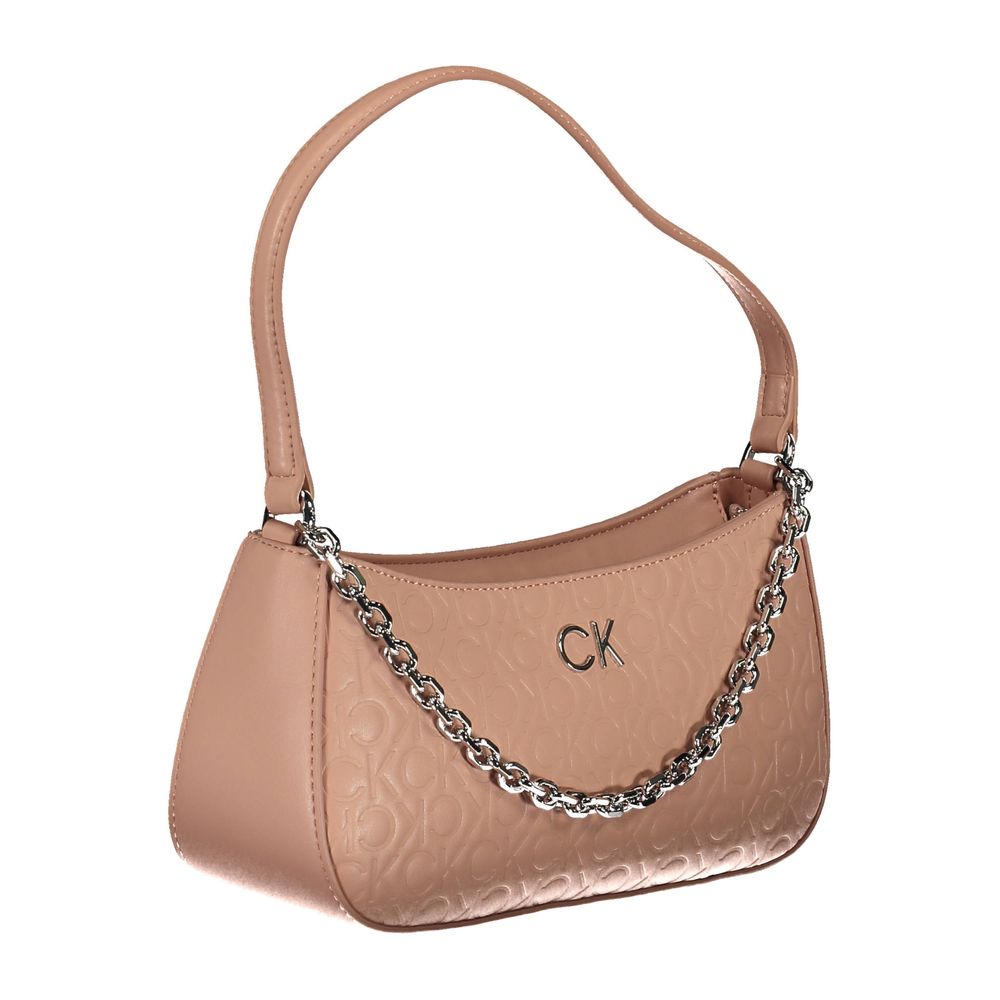 Calvin Klein Pink Polyester Handbag