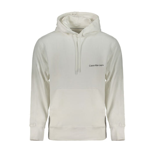 Calvin Klein White Cotton Sweatshirt