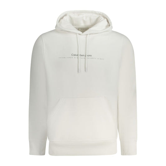 Calvin Klein White Cotton Sweatshirt