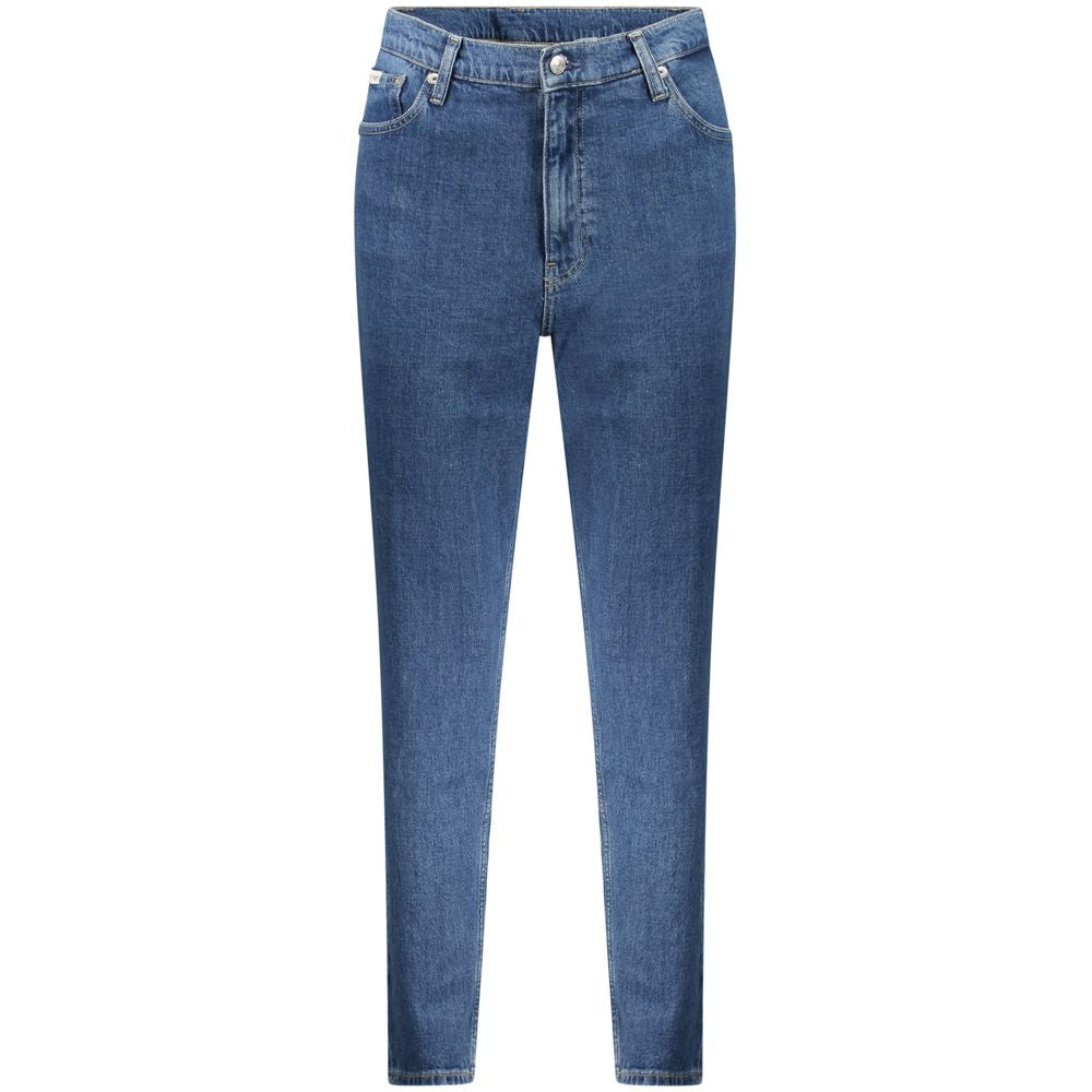 Calvin Klein Blue Cotton Jeans Denim