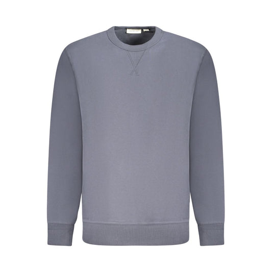 Calvin Klein Blue Cotton Sweatshirt