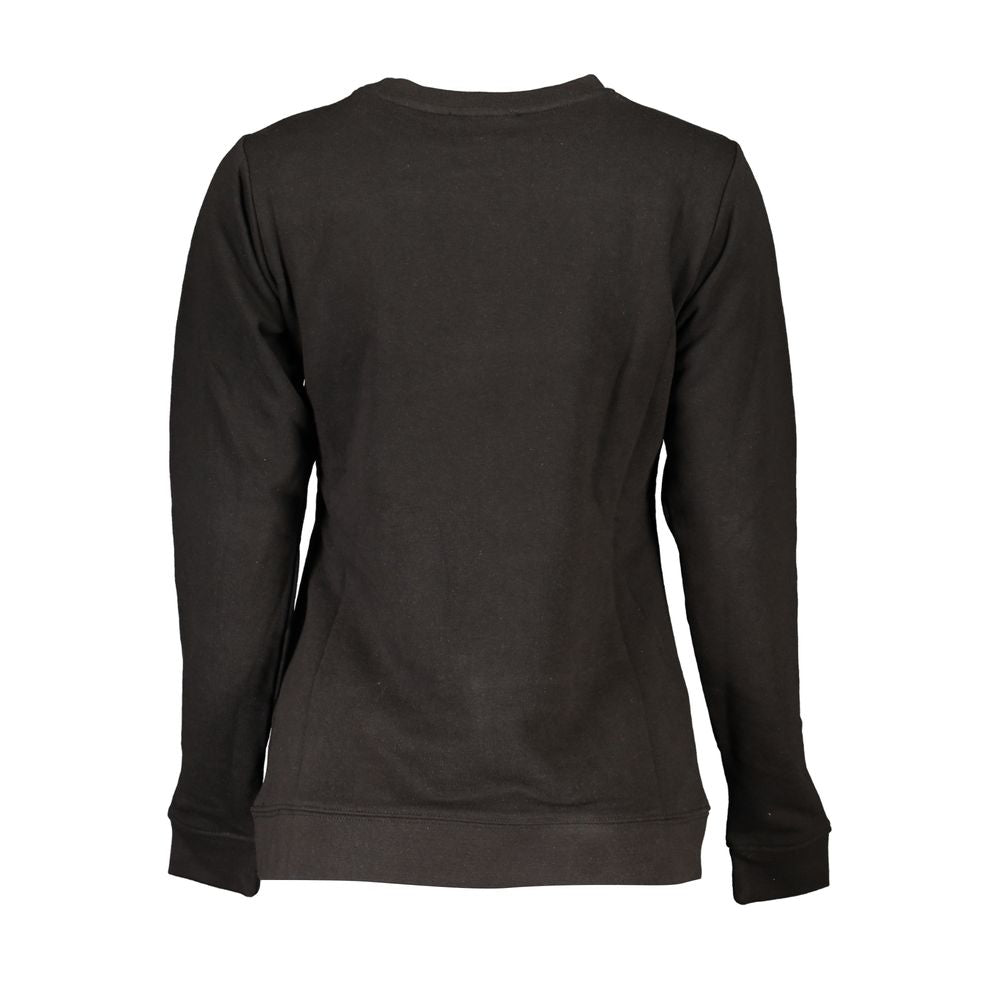 Cavalli Class Black Cotton Sweatshirt