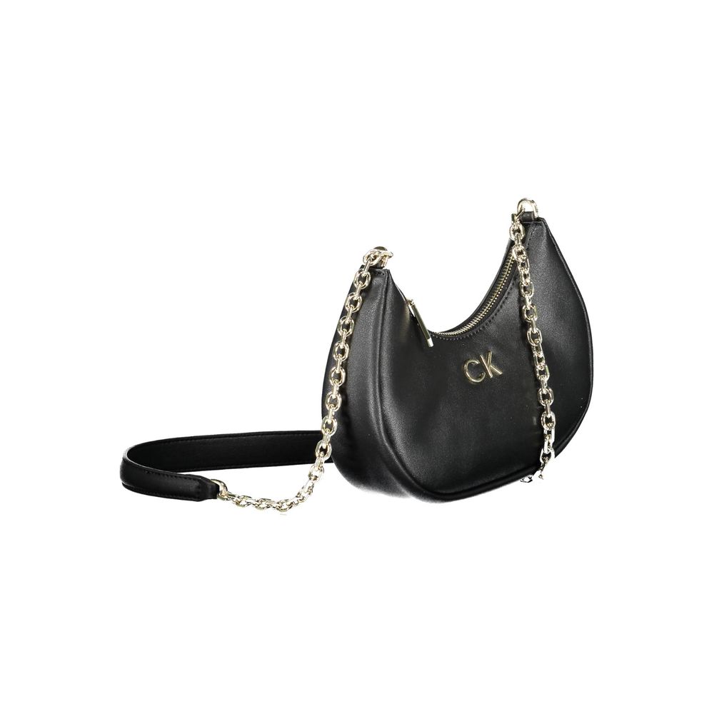 Calvin Klein Black Polyester Handbag