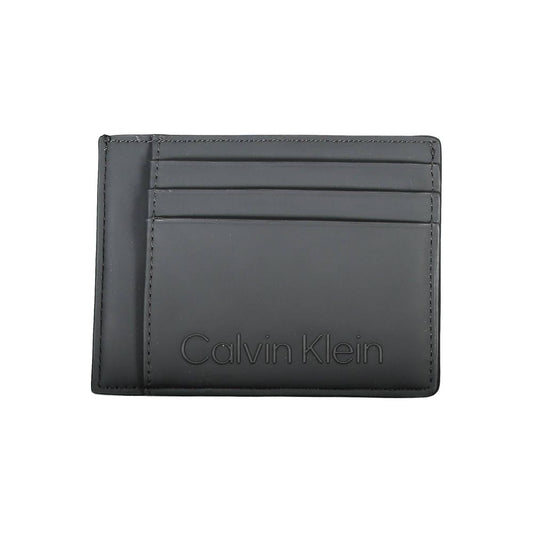 Calvin Klein Black Polyester Wallet