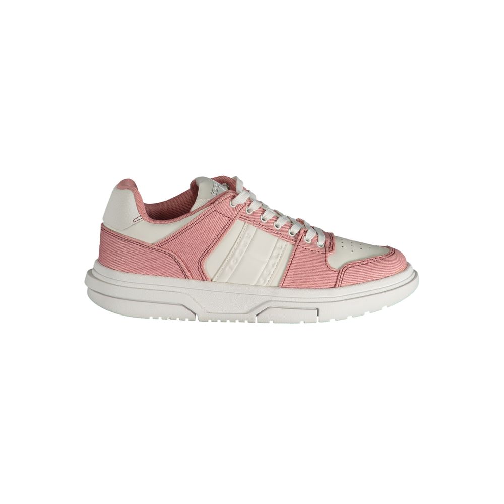 Tommy Hilfiger Rosa Poliuretano Donna Sneaker