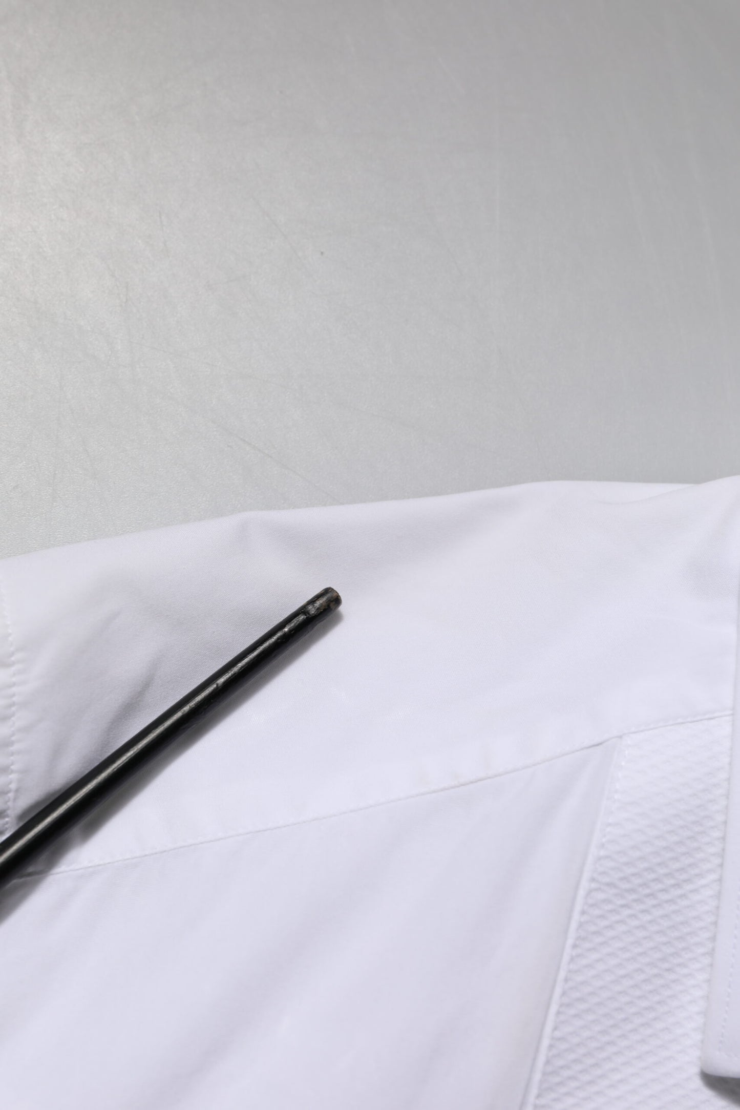 White GOLD Long Sleeve Dress Men Formal Shirt