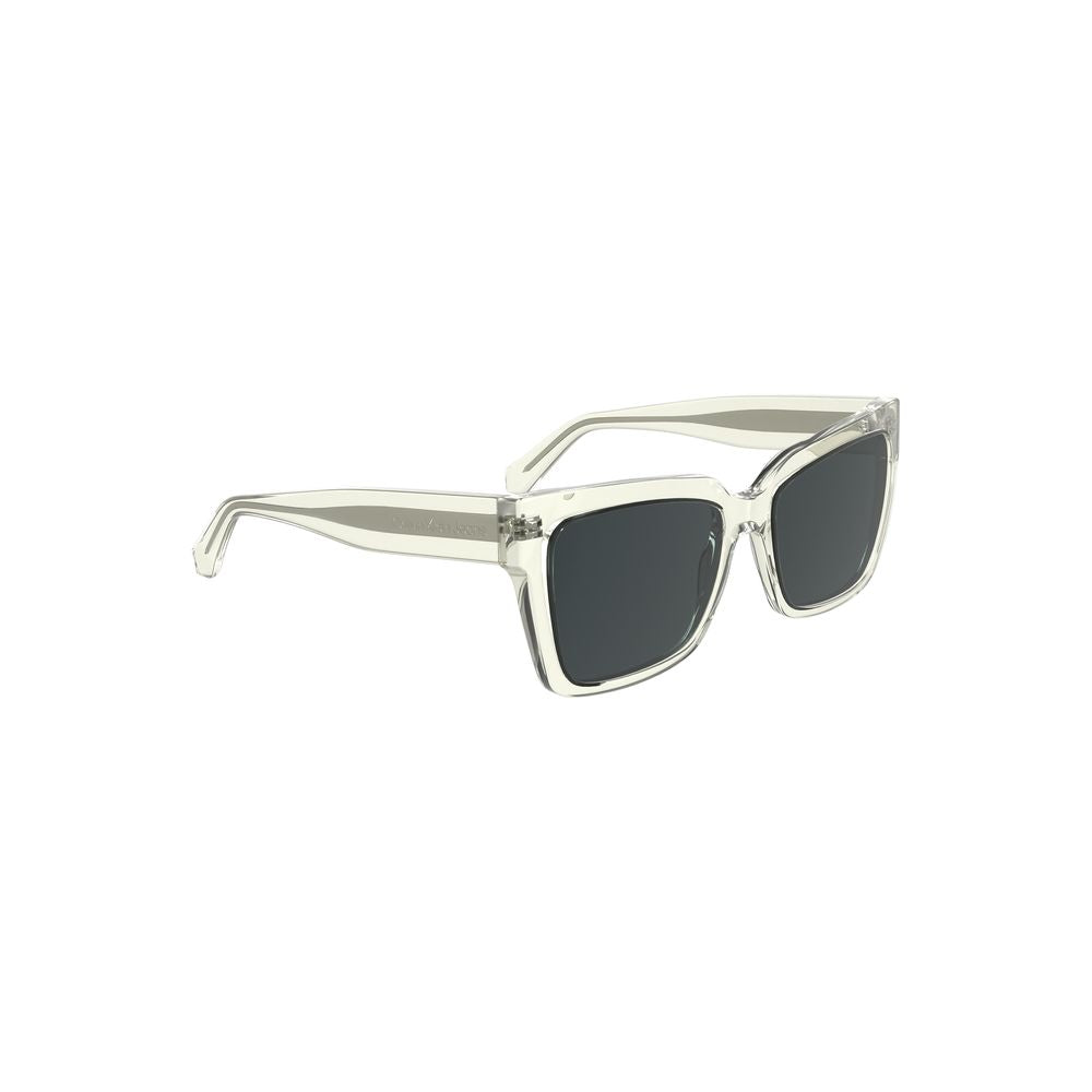 Calvin Klein Transparent Plastic Sunglass