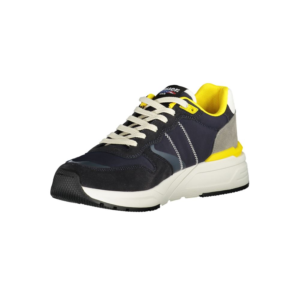 Blauer Blue Polyester Sneaker