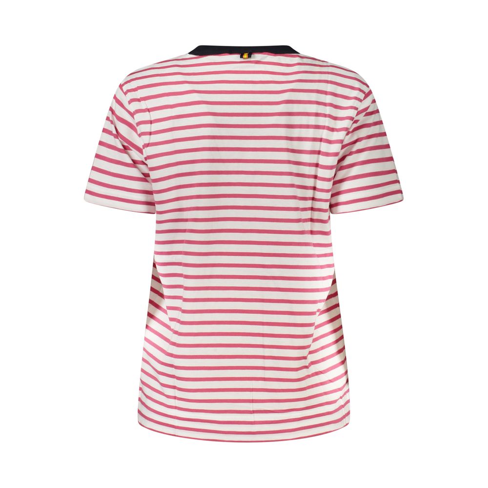 K-WAY Pink Cotton T-Shirt