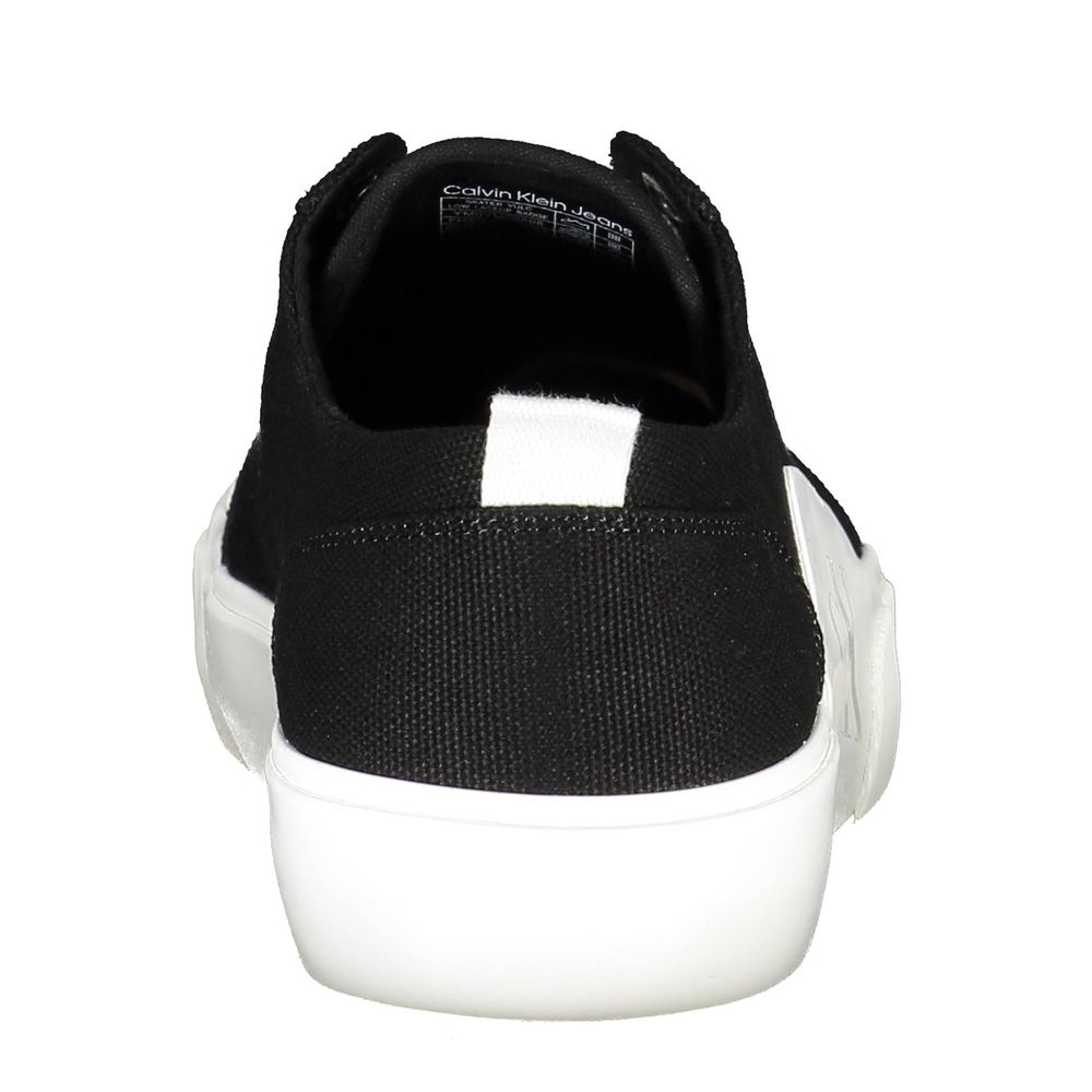 Calvin Klein Black Cotton Sneaker