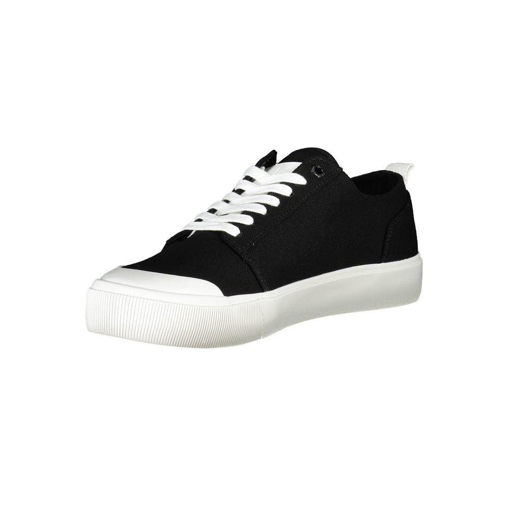 Calvin Klein Black Cotton Sneaker