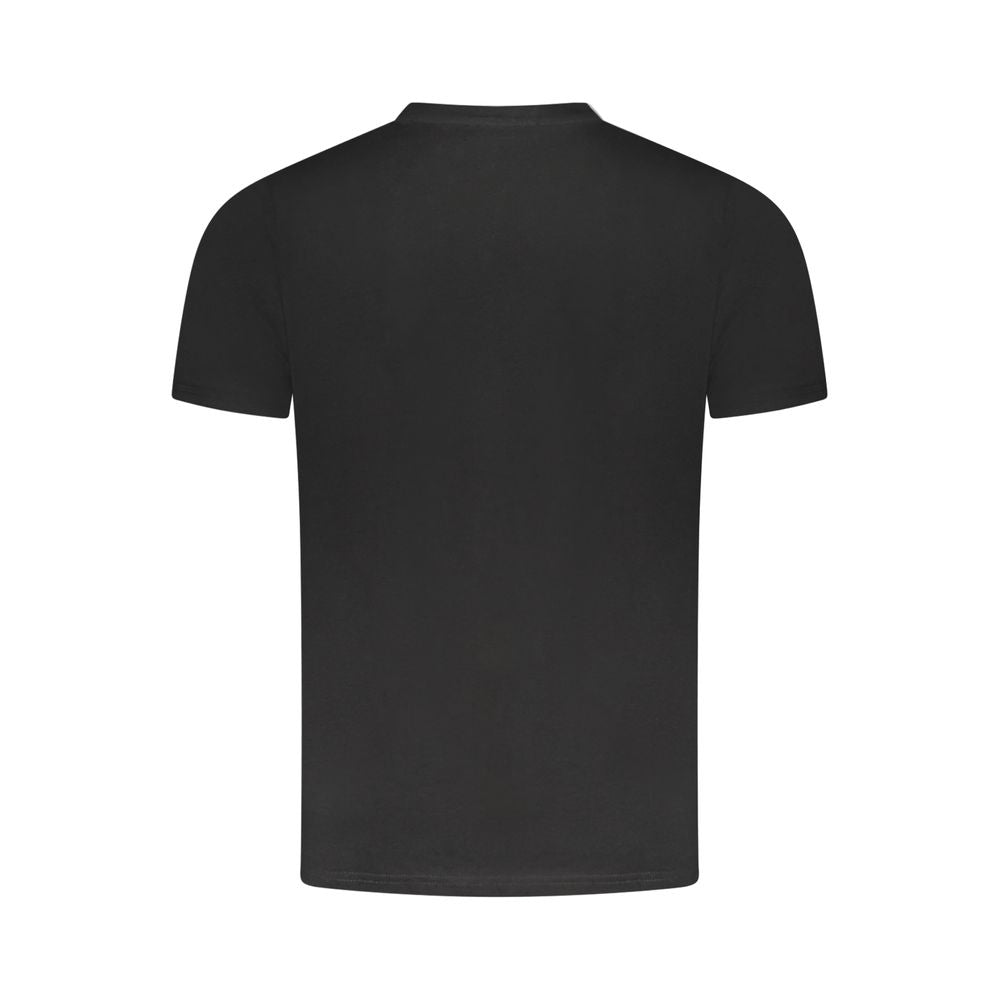 Cavalli Class Black Cotton T-Shirt