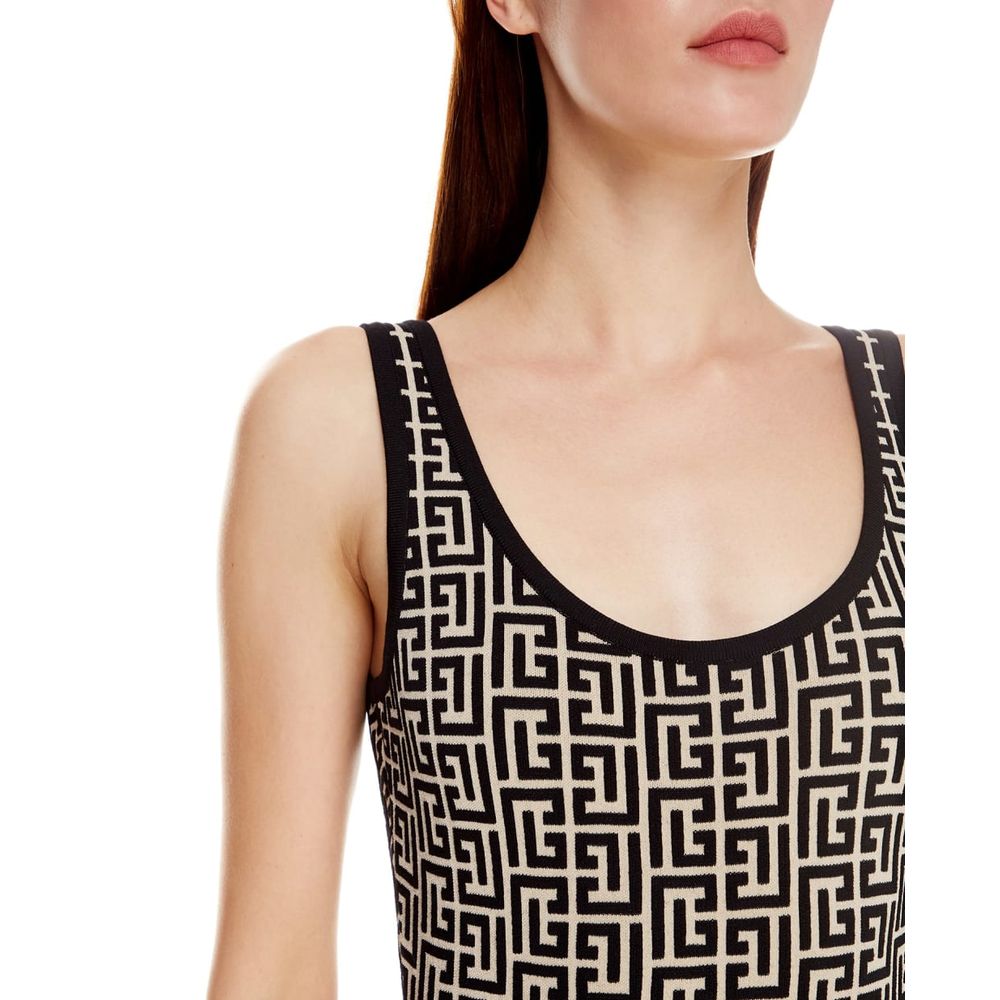 White Wool Women Bodysuit