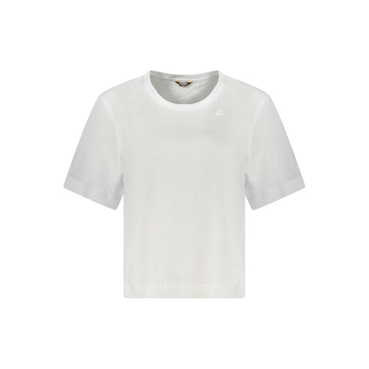 K-WAY White Cotton T-Shirt
